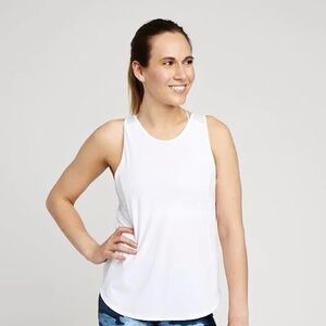 Lululemon soulcycle sculpt white tank size 8